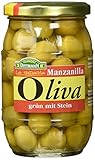 Gourmet Oliven grün mit Stein 300/200g G