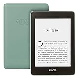 Kindle Paperwhite, wasserfest, 6 Zoll (15 cm) großes hochauflösendes Display, 8 GB – mit Werbung – Grün + Kindle U