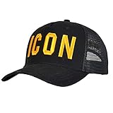 ZHZHUANG Baseballkappe, modisch, sportlich, mit Stickerei, atmungsaktiv, Baumwollnetz, Baseballmütze, Sunsn Tide Cap, Schwarz / Gold,