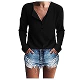 HHOP Schwarze Bluse Kurzarm Baumwolle Bluse bordaux Kapuzenshirt Damen Kurzarm blusen Sommer augenstein Mode Damen Kapuzenshirt Damen Kurzarm sexy Oberteil Damen Westover D