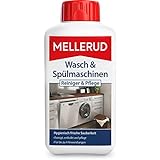 Mellerud Wasch & Spülmaschinen Reiniger & Pflege – Wirkungsvolles Mittel zur Entkalkung und Pflege von Wasch- und Spülmaschinen – 1 x 0,5
