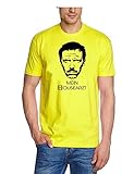 Coole-Fun-T-Shirts Mein Housearzt - Dr. House - T-Shirt gelb GR.XXL
