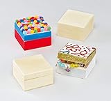 Baker Ross Mini Schachteln zum Dekorieren, für Kinder zum Malen, Dekorieren und Personalisieren für Kunsthandwerksaktivitäten (4er-Pack)
