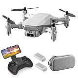 YOBDDD Drohne mit Kamera für Erwachsene 4K HD FPV Live-Video 120 ° Weitwinkel, Mini-Drohne-Unterstützung VR 3D, RC Quad (Outdoor-Drohne)