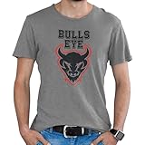 Darts Tasse - Dart Shirt - Spruch - Geschenk - Bulls Eye No. 5 - Dart Tasse - Dart T-Shirt - Dart Deko - Bulls Eye (T-Shirt (grau), XL)