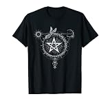 Ouroboros Uroboros All Seeing Eye Pentagramm Blackcraft T-S