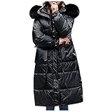 MOKBAY Damen Herbst und Winter Lose Daunenjacke aus Baumwolle Verdickte Glänzende Baumwolljacke Hoodie Damen Pullis Decken Hoodie Hoodie Mädchen Teenager Pullover Damen Winter Pullover D