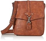 Tamaris Damen Bernadette Crossbody Bag Umhängetasche Braun (Cognac)