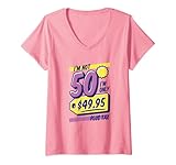 Damen 50 Geburtstag Lustige Geschenke Mama Papa Oma Opa Fünfzig T-Shirt mit V