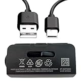 Itstek - Original USB auf Typ C Datenkabel Ladekabel kompatibel mit Samsung Galaxy S10 S10+ S10e EP-DG970BBE schw
