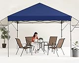 MasterCanopy 3x3M Pop-up-Pavillon mit verstellbaren doppelten Markisen, Marineb