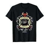 Dutch Oven Society Schriftzug & Rinderkopf Dutch Oven T-S