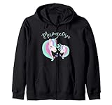 Mamacorn Einhorn-Zitat für Frauen, Mutter und Mutter liebt Einhörner Kapuzenjack