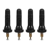 Keenso 4 Stück Reifen Ventilstämme Reifendruckkontrollsystem TPMS Sensor V