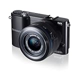 Samsung NX1000 – Smart Kamera mit 20.3 MEGAPIXELN (3-Zoll Display), Schw