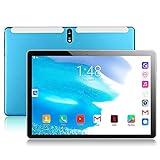 LiuWHweiXunDa Tablet-PC, 25,7 cm (10,1 Zoll) Android 9.0 System-Tablet, 1280 x 800IPS Glas-Display, Octa-Core-Prozessor, 2 MP/5 MP Dual-Kamera, 5000 mAh, WLAN, Bluetooth, GPS, Tablet (Farbe: Blau)