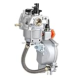 Vergaser für Motorsense Für 2.8KW GX200 170F Manuelle Drosselspule Handwerkzeugsätze Holzbearbeitung Generator Dual Fuel Vergaser LPG NG Umb