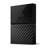 WD My Passport Externe Festplatte, 1 TB, USB 3.0, WDBYNN0010BBK-WESN, Schw