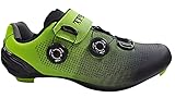 TPBIKE Herren-Rennradschuhe im Delta-Stil, Fahrradschuhe für Herren, für den Innenbereich, SPD-Schloss, Grün - schwarz / grün - Größe: 41 1/3 EU