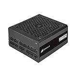 Corsair RM850 (2021), RM Series, 850 Watt 80 Plus Gold Vollmodulares ATX-Netzteil (Drei EPS12V-Anschlüsse, Leisen Betrieb, Zero RPM-Lüftermodus, Auf 105 °C ausgelegte Kondensatoren) Schw