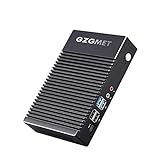 Mini-PC Windows 10 Pro Lüfterloser AMD A6-1450 DDR3 HDMI VGA Type-C Port Graphics HD 8250 WiFi 2.4G/5.8Ghz Bluetooth Aluminium Gehäuse (8GB RAM 256GB SSD)