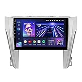 ADMLZQQ CC3 GPS Navigation Android 10.0 Radio für Toyota Camry 7 XV 50 55 2011-2014 MP5 -Player Carplay Bluetooth-Freisprecheinrichtung Lenkradsteuerung DSP mit Rückfahrk