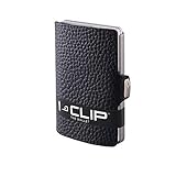 I-CLIP Original Silver Pure Black, Geldbörse, Kartenetui, W