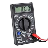 Multimeter, Automatische Wiederherstellung Tragbares DT-830B Voltmeter, Amperemeter, für Schule für Zuhause(DT-830B schwarz)