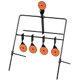vidaXL Zielscheibe Pendelziel Schießspiel Field Target 4+1 Luftgew