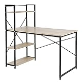 Schreibtisch L-förmiger Desktop Computer Schreibtisch Rotierender Ecke Computer Schreibtisch Modern Bürostudie Schlafzimmer Arbeitsstation Schreibtisch (Color : As Shown)