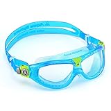 Aqua Sphere Unisex-Youth Seal Kid 2 Schwimmmaske, Klare Gläser - Aqua, Einheitsgröß