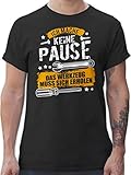 Handwerker Geschenke - Ich Mache Keine Pause, das Werkzeug muss Sich erholen - XXL - Schwarz - Tshirt Arbeit Herren - L190 - Tshirt Herren und Männer T-S