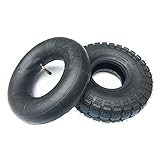 aipipl 4.10-3.50-4 Innen- und Außenreifen, rutschfest und verschleißfest, geeignet für 10-Zoll 3-4-Rad-Roller-Reifenersatz, Reifenersatz langlebig und stark