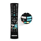 MEDION X15511 138,8 cm (55 Zoll) UHD Fernseher (Smart-TV, 4K Ultra HD, Dolby Vision HDR, Micro Dimming MEMC, Netflix, Prime Video, WLAN,Triple Tuner, DTS, PVR, Bluetooth)