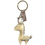 QTKJ Süßer Rucksack Handtasche Charm Schlüsselanhänger Kreative Geschenke für Männer und Frauen, bronze,