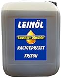 Lausitzer Leinöl Leinöl 5 Liter kaltgepresst ohne Konservierung