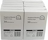 Medi-Inn Hygienebeutel | für eine einfache Entsorgung von Damenbinden, Slipeinlagen und Tampons | 10 Packungen à 30 Stück = 300 Stück