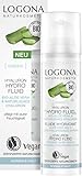 Hyaluron Hydro Fluid von LOGONA Naturkosmetik mit hochkonzentrierter Bio Aloe Vera und Hyaluronsäure, Spendet dem Gesicht intensive Feuchtigkeit, Natürliche & Vegane Gesichtspflege, 30