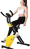 ZCYXQR Indoor Cycling Bikes Mini Heimtrainer Faltbares Spinning Bike Heimtrainer Fitnessgeräte Sport Fahrrad Fitness Bike (Indoor Sport)