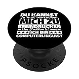 Computerlinguist lustig PopSockets mit austauschbarem PopGrip
