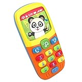 Early Education 6 Month Year Olds Baby Toy Tiny Touch Phone Musical Sound Telephone Toys for Children & Kids Boys and Girls by EastS