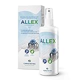 Allex by Christeyns Spray Anti Hausstaubmilbenallergie für Matratzen 300 ml, Anti Milben Spray Polsterreiniger für Sofa, Matratze, Bett, zuverlässiger Milbenschutz als Alternative zum Milbenbezug