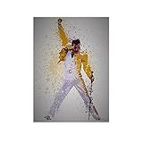 Leinwand Kunstdrucke Poster Bohemian Rhapsody Leinwand Malerei Freddie Mercury Poster und Druck Wandkunst Bilder Wohnkultur 60x90