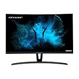 MEDION ERAZER X52773 68,6 cm (27 Zoll) QHD Widescreen Curved Gaming Monitor (144Hz, 1440p, 16:9, 1ms, Adaptive Sync, HDMI, Display Port, DVI-D)