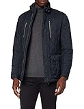 BRAX Herren Style Torino Outdoor City Nylon Wattiert Jacke, Navy, Medium (Herstellergröße: 50)