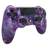 Wireless Controller für PS-4, Bluetooth Gamepad Joypad Joystick Controller mit Dual Vibration Shock, Turbo und Audio-Buchse Joystick Controller für PS4