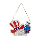 XIDADA Übertopf Silber Listing Decor Independence Pendant Day Room Home Door Hangs Organizer Bett Baby (C, one Size)