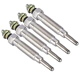 Dual Core -Heizungsglühkerzen, Dieselkerzen M10X1.25 M4/0.8-1.5nm Korrosionsschutz Hochfestes Metall für Challenger L200 L300 2.5 D