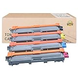 DLKJ Kompatible Tonerpatronen für Brother TN242 TN246 TN-242 TN-246, geeignet für HL-3152CDW HL-3142CDW HL-3172CDW DCP-9022CDW MFC-9332CDW MFC-9342CDW-Drucker (4-Pack)