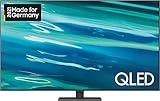 Samsung QLED 4K TV Q80A 85 Zoll (GQ85Q80AATXZG), Quantum HDR 1500, Direct Full Array, Game Pro Mode [2021]